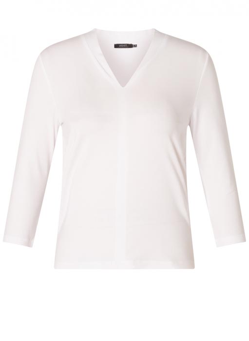 Teeshirt blanc grande taille Ylva - Giulia Collection Coutances