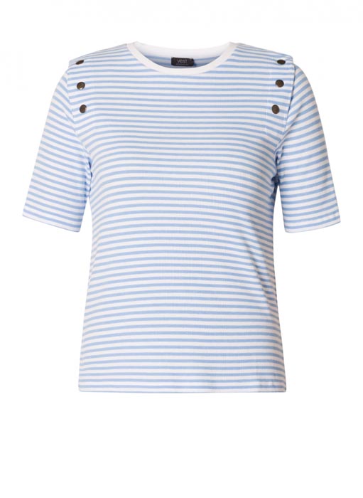 Teeshirt bleu grande taille Hannalore - Giulia Collection Coutances