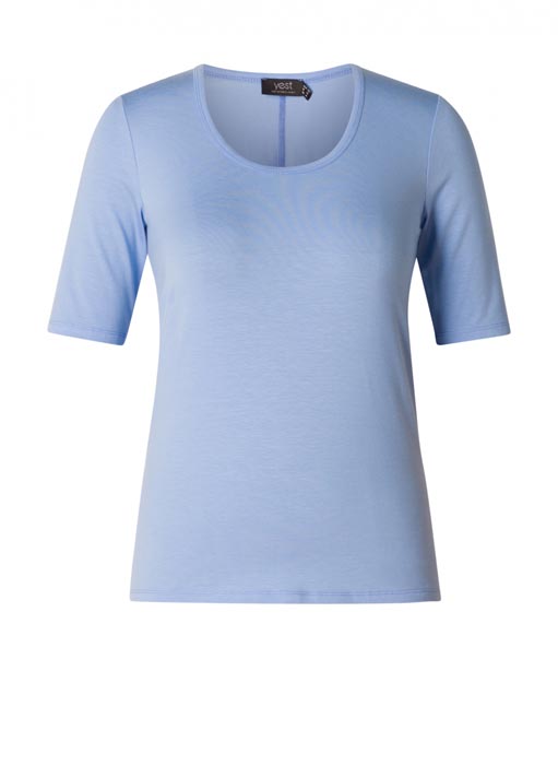 Teeshirt bleu grande taille Yazz - Giulia Collection Coutances