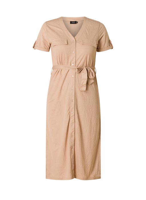 Robe beige grande taille Zurine - Giulia Collection Coutances