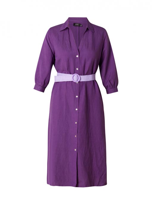 Robe violette grande taille Zendaya - Giulia Collection