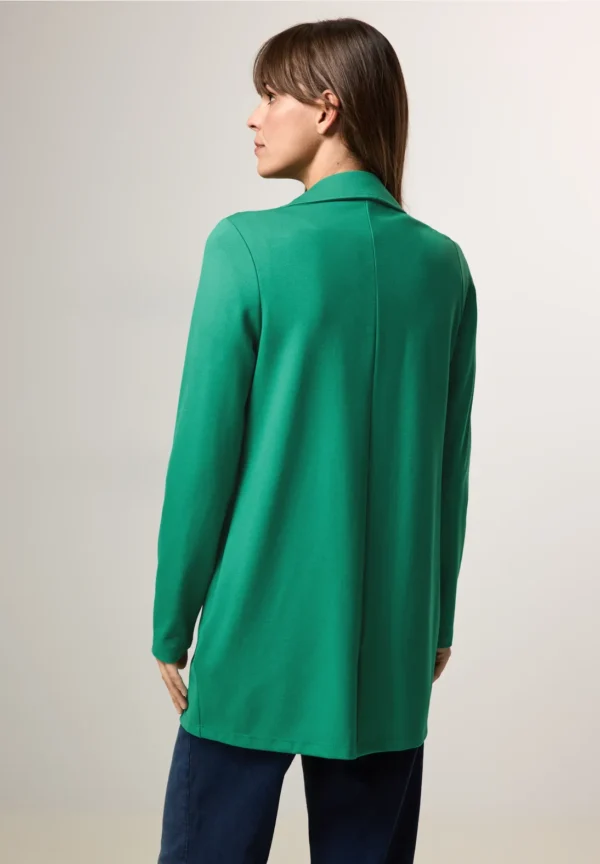 Blazer vert grande taille vue dos - Giulia Collection Coutances